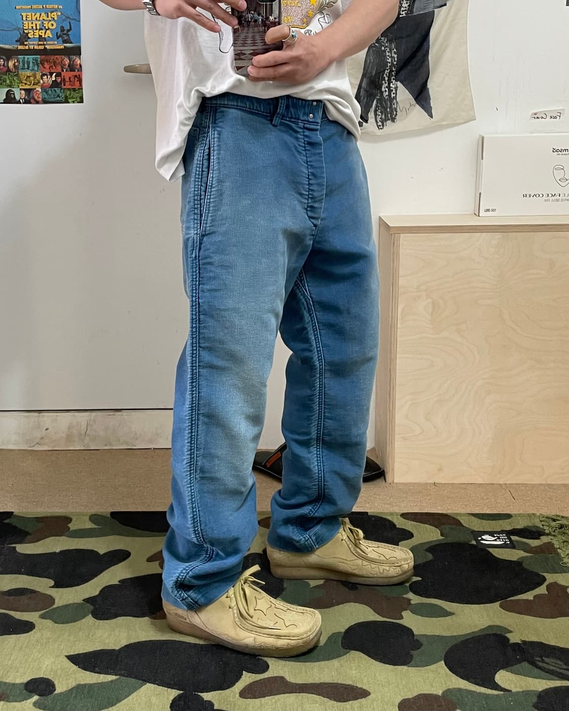 비즈빔 14ss 몰스킨 패스토랄 팬츠 (1size) 상품이미지8