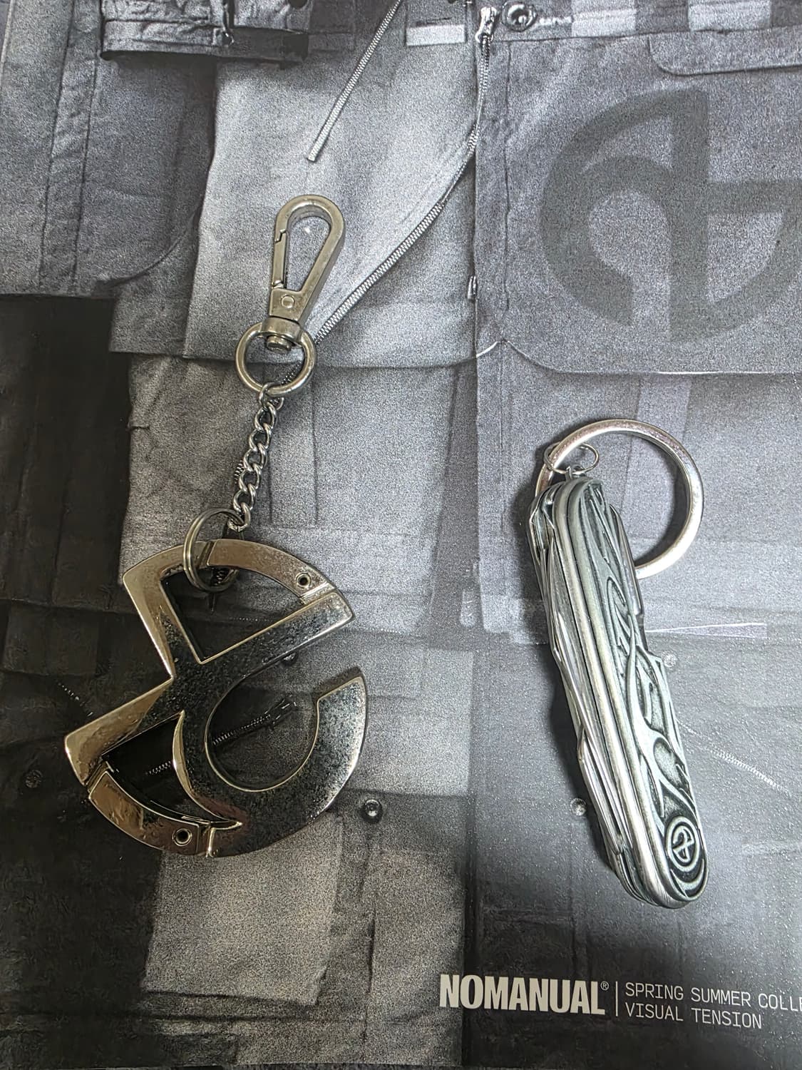 노매뉴얼 키링 SET (카라비너 & 멀티퍼포즈 툴) 상품이미지1