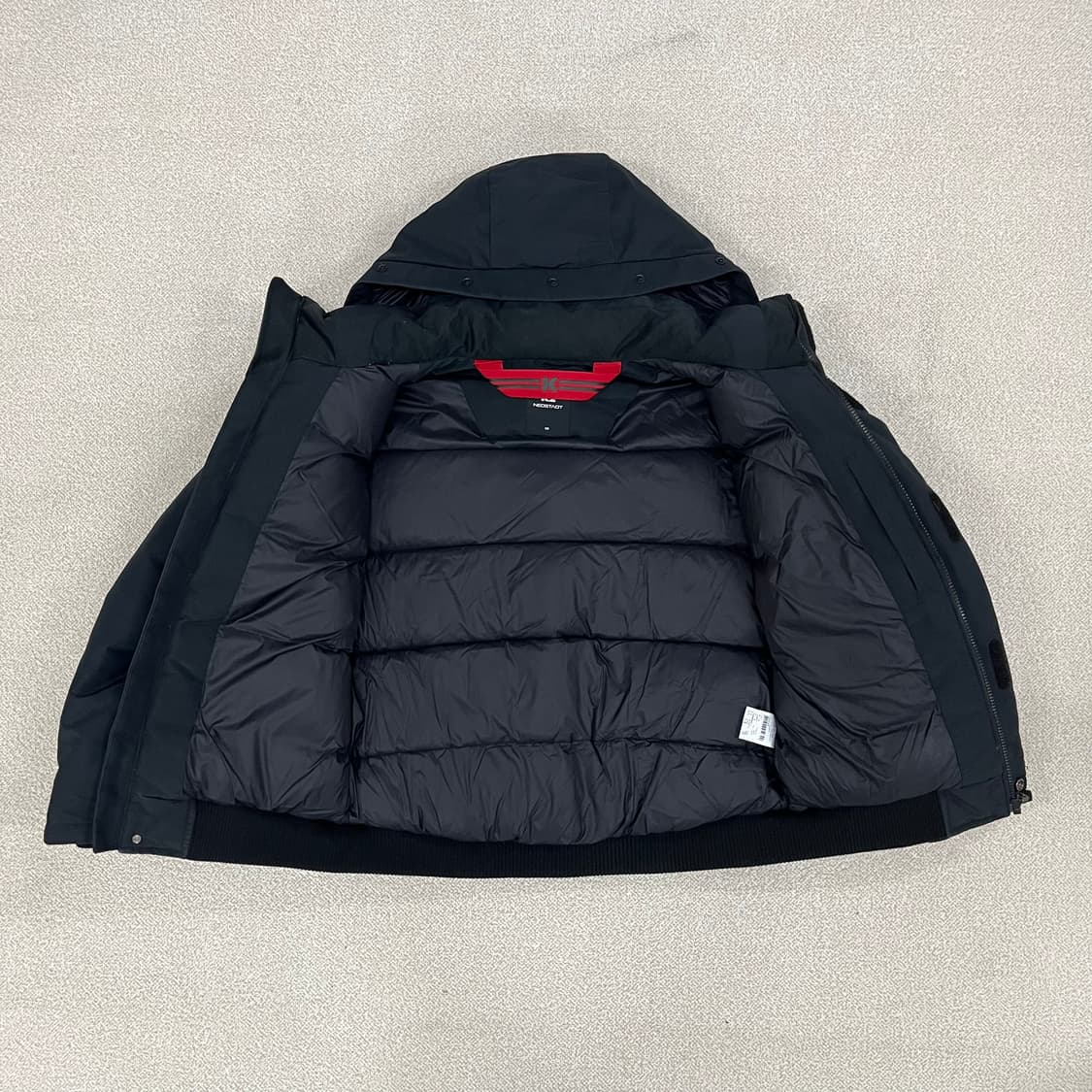 [95] K2 케이투 공용 매킨리 구스다운 숏 패딩 자켓 블랙 3926 상품이미지3