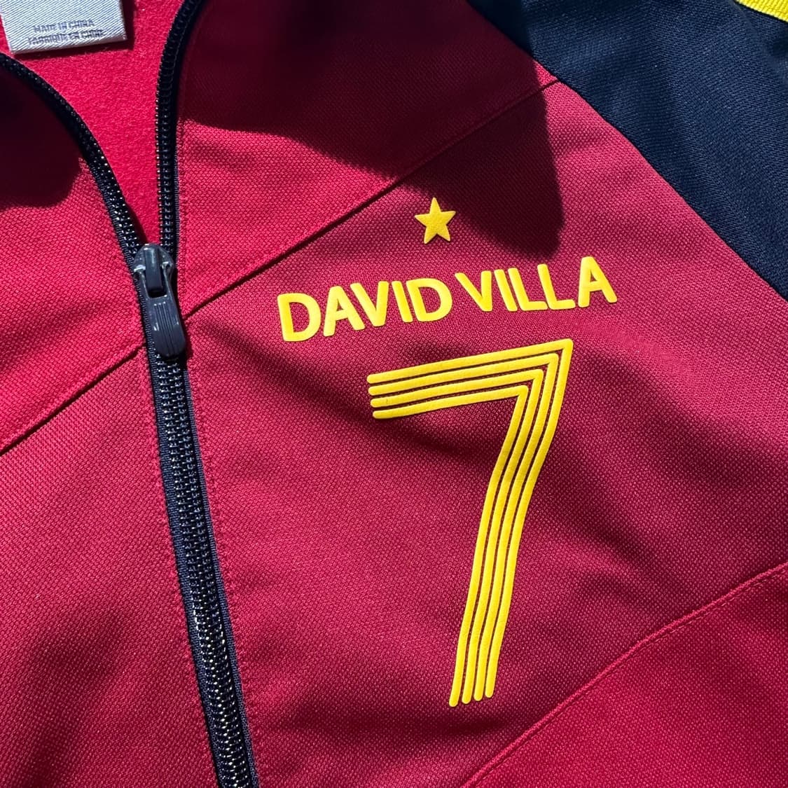 아디다스 다비드 비야 스페인 국가대표 져지 트랙탑 자켓 상품이미지6