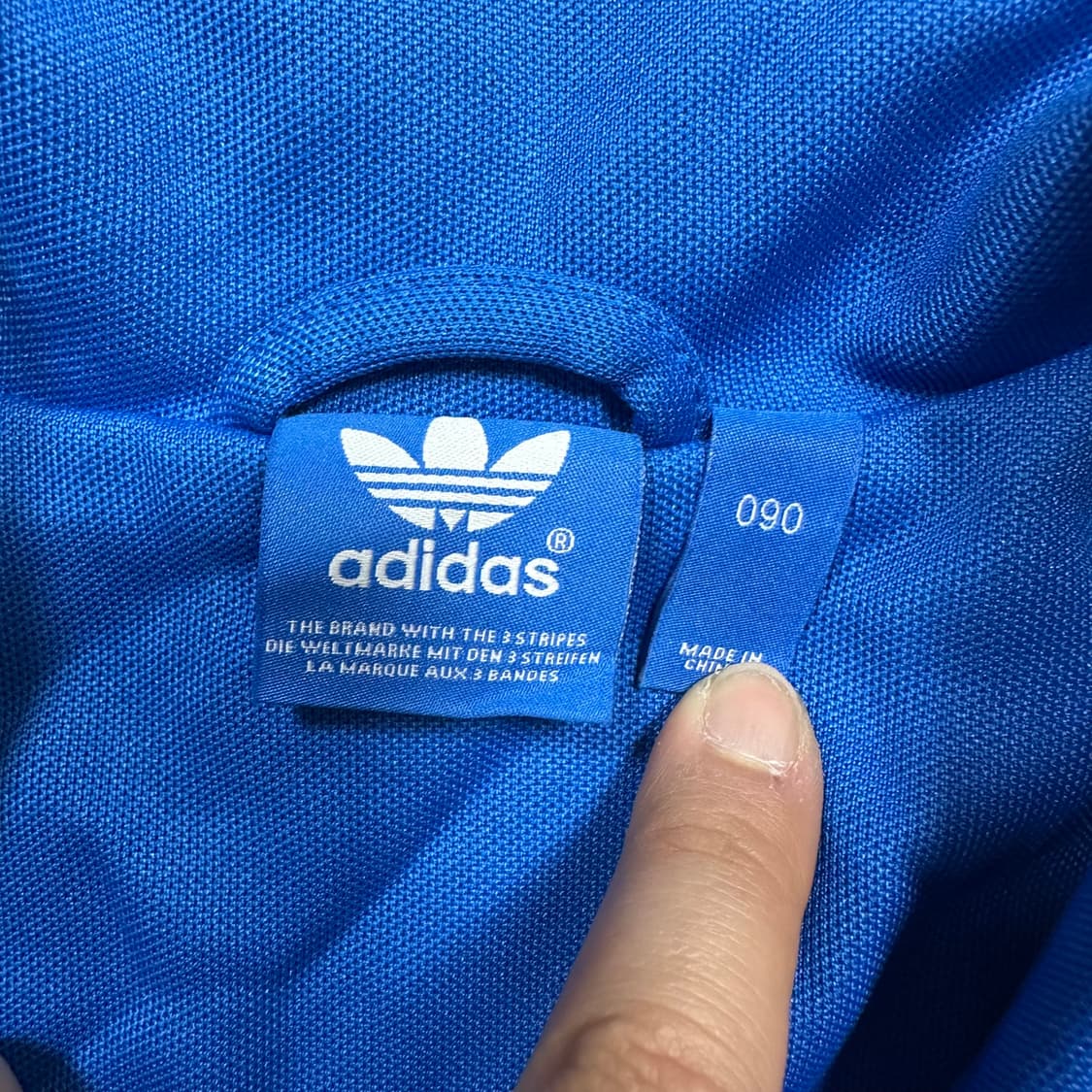 ✨ (바배) 아디다스 유로파 블루 트랙탑 져지  상품이미지5
