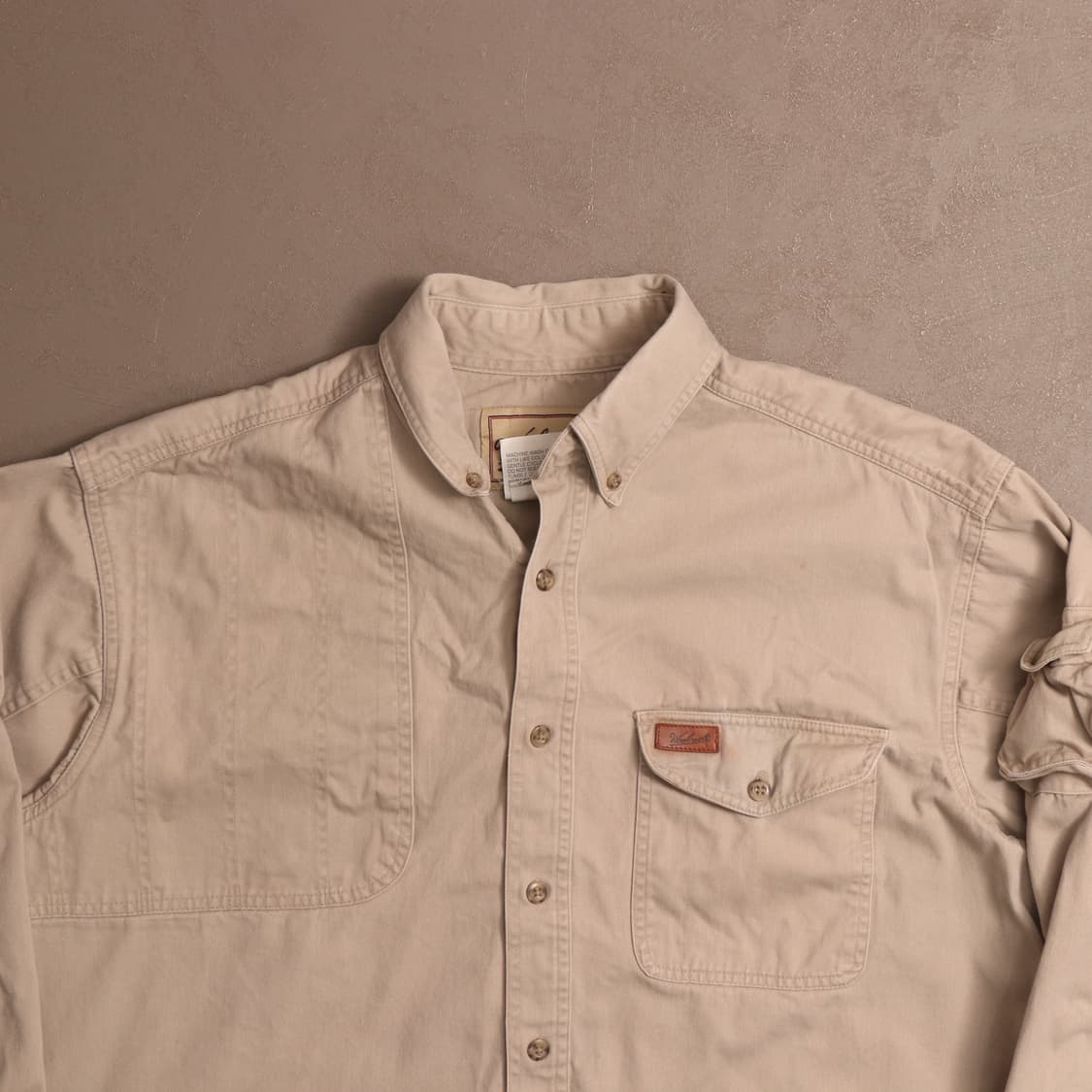 울리치 로고 헤비코튼 워크셔츠 A1767 상품이미지2