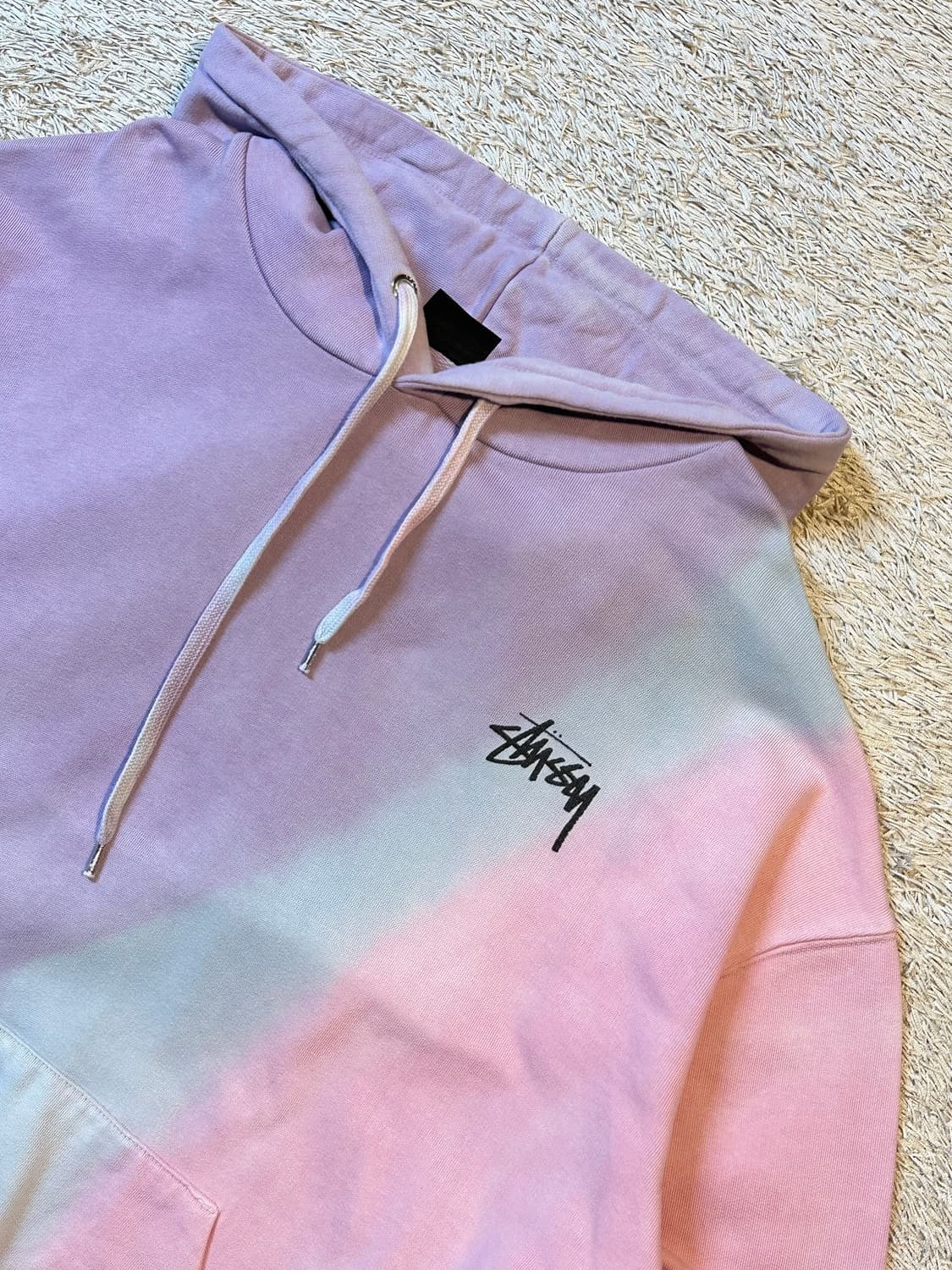 희귀) 스투시 STUSSY 스탁로고 타이다이 후드티 10 상품이미지2