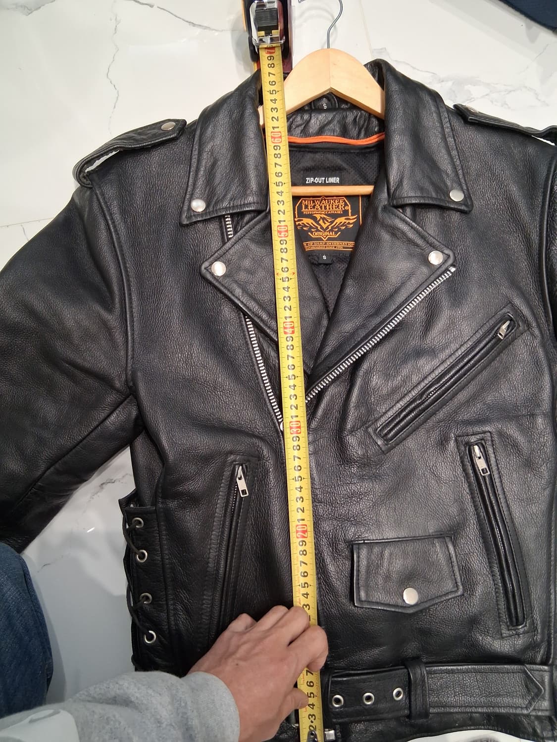 밀워키레더 레더자켓 100사이즈 상품이미지4