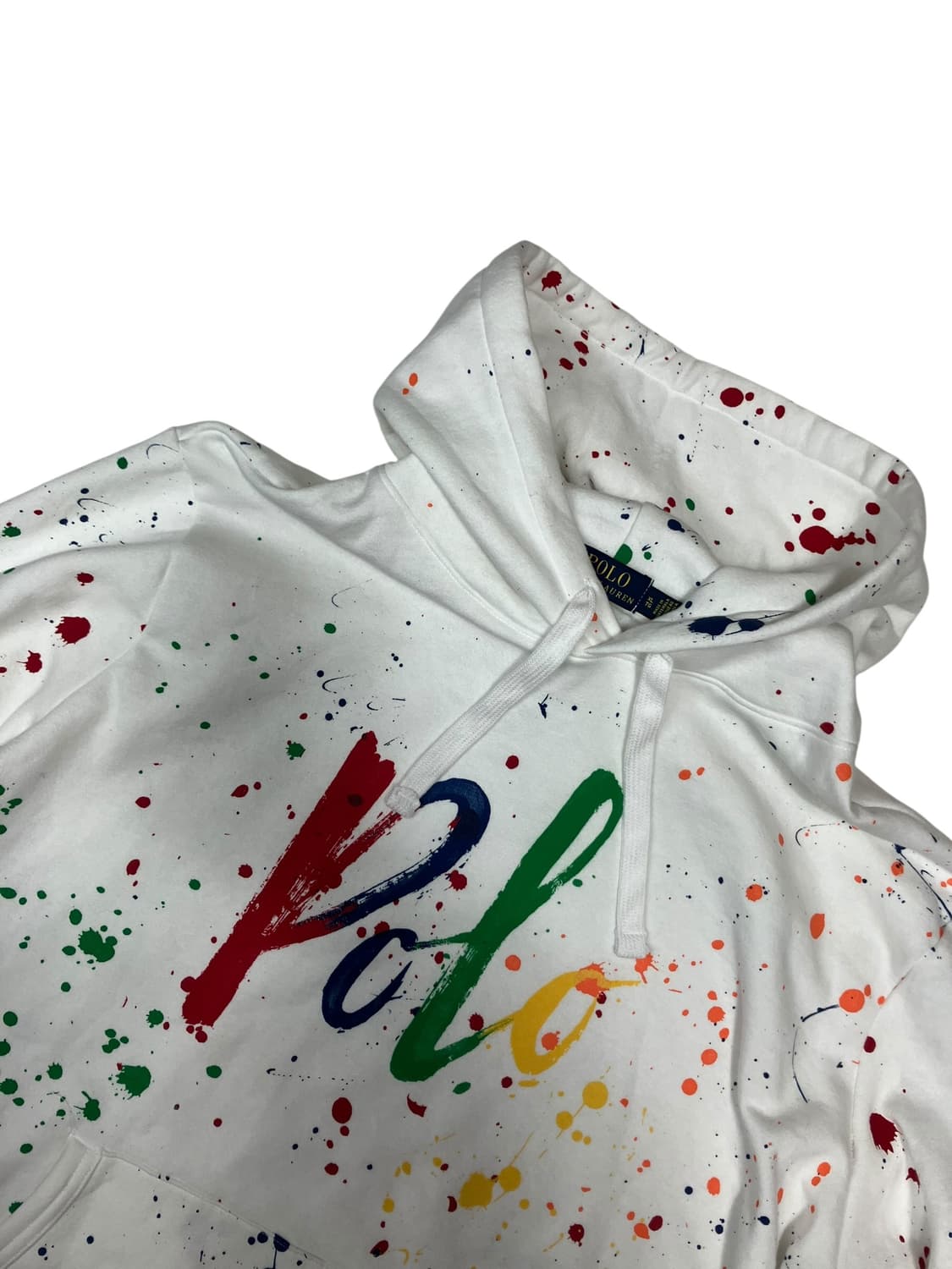 폴로 페인트 스플래터 후드티 XL 상품이미지2