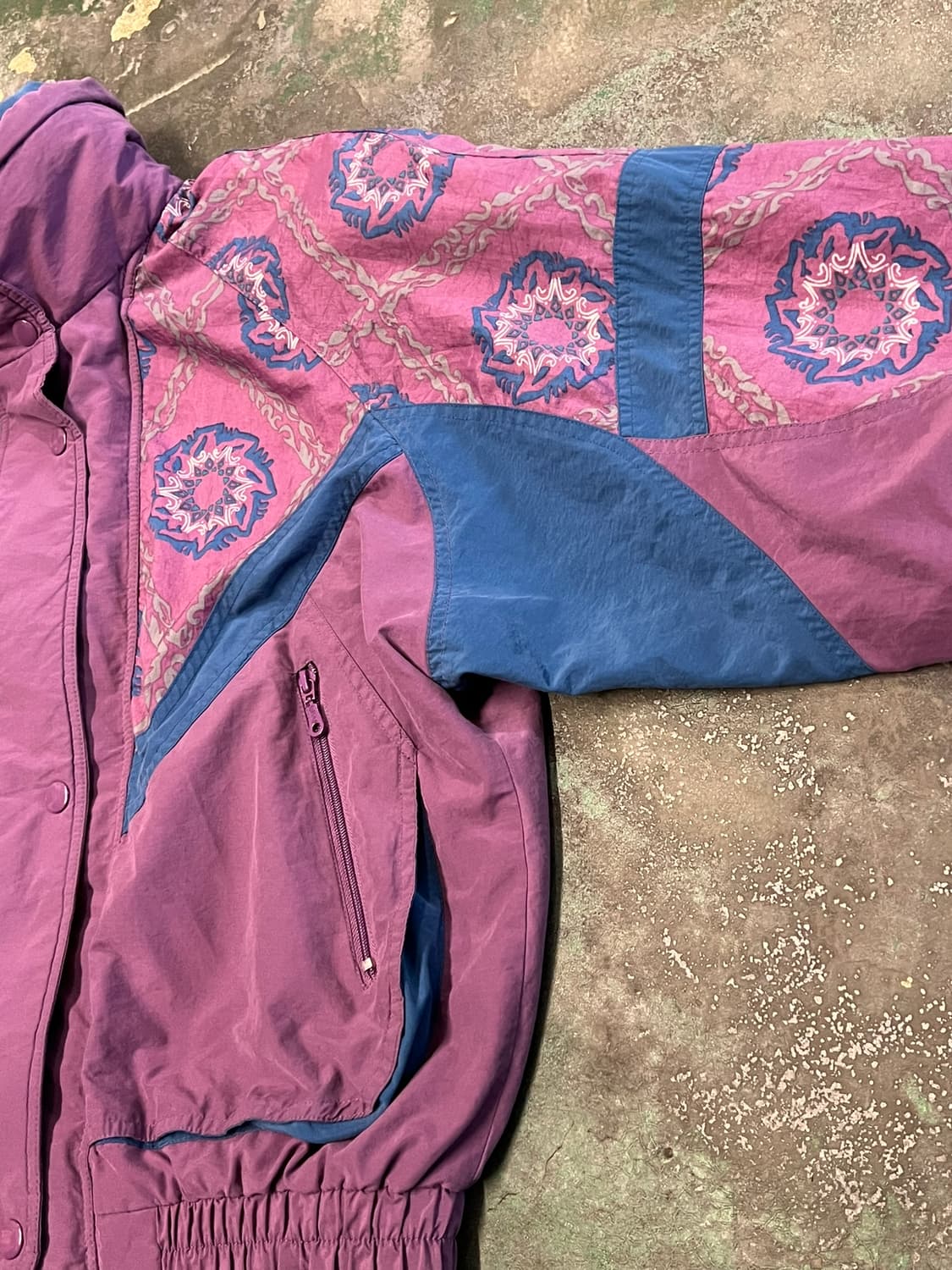 90's [M] 빈티지 바람막이 RODEO 자켓 윈드브레이커 상품이미지5