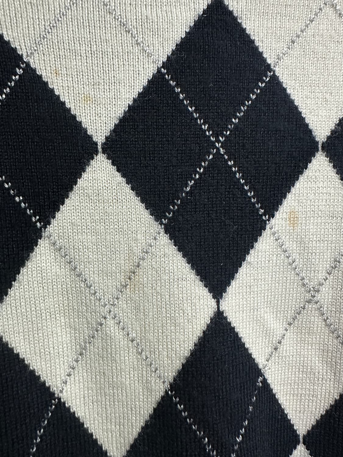 버버리 아가일 니트 상품이미지7