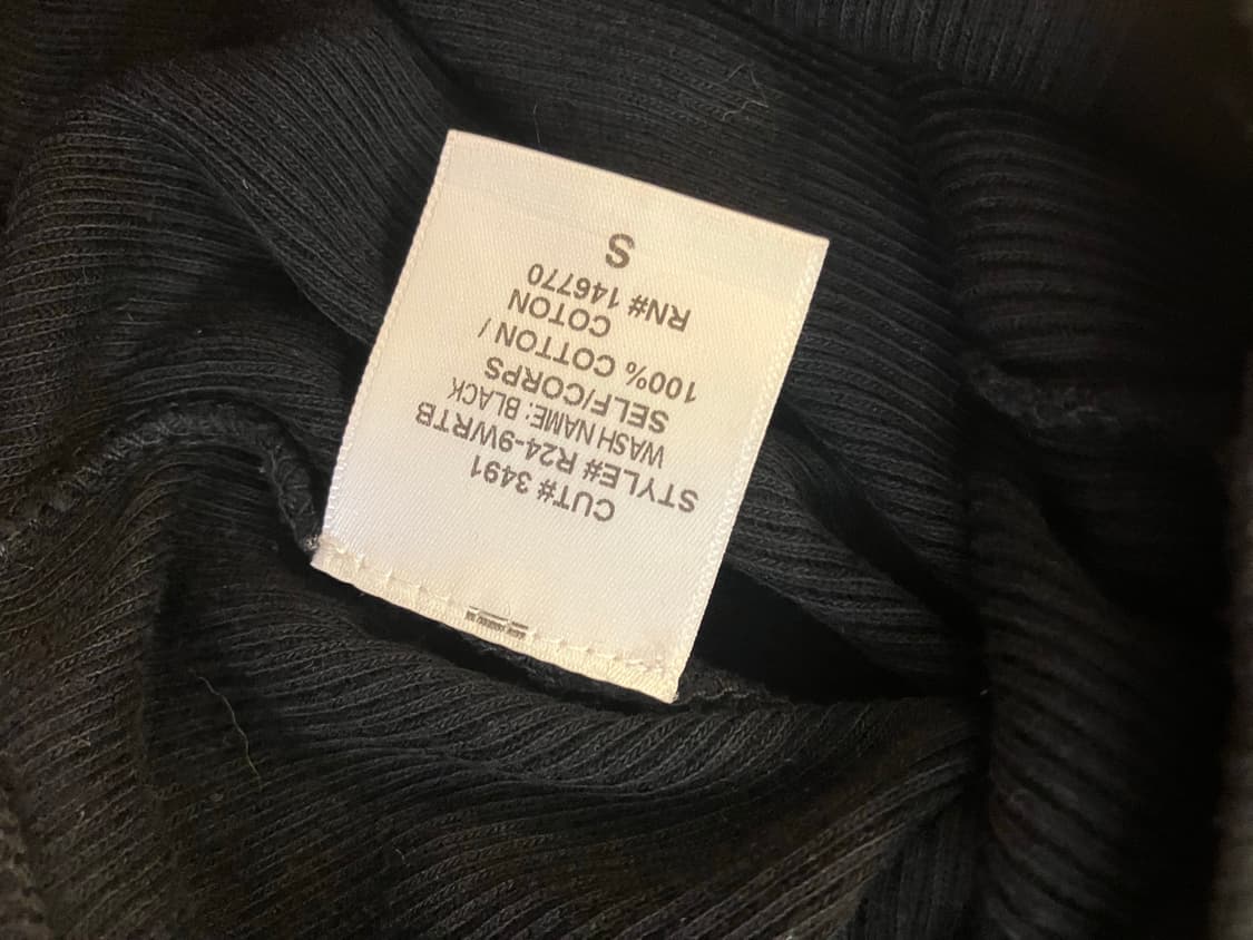 리던 바디수트 redone black bodysuit 상품이미지8