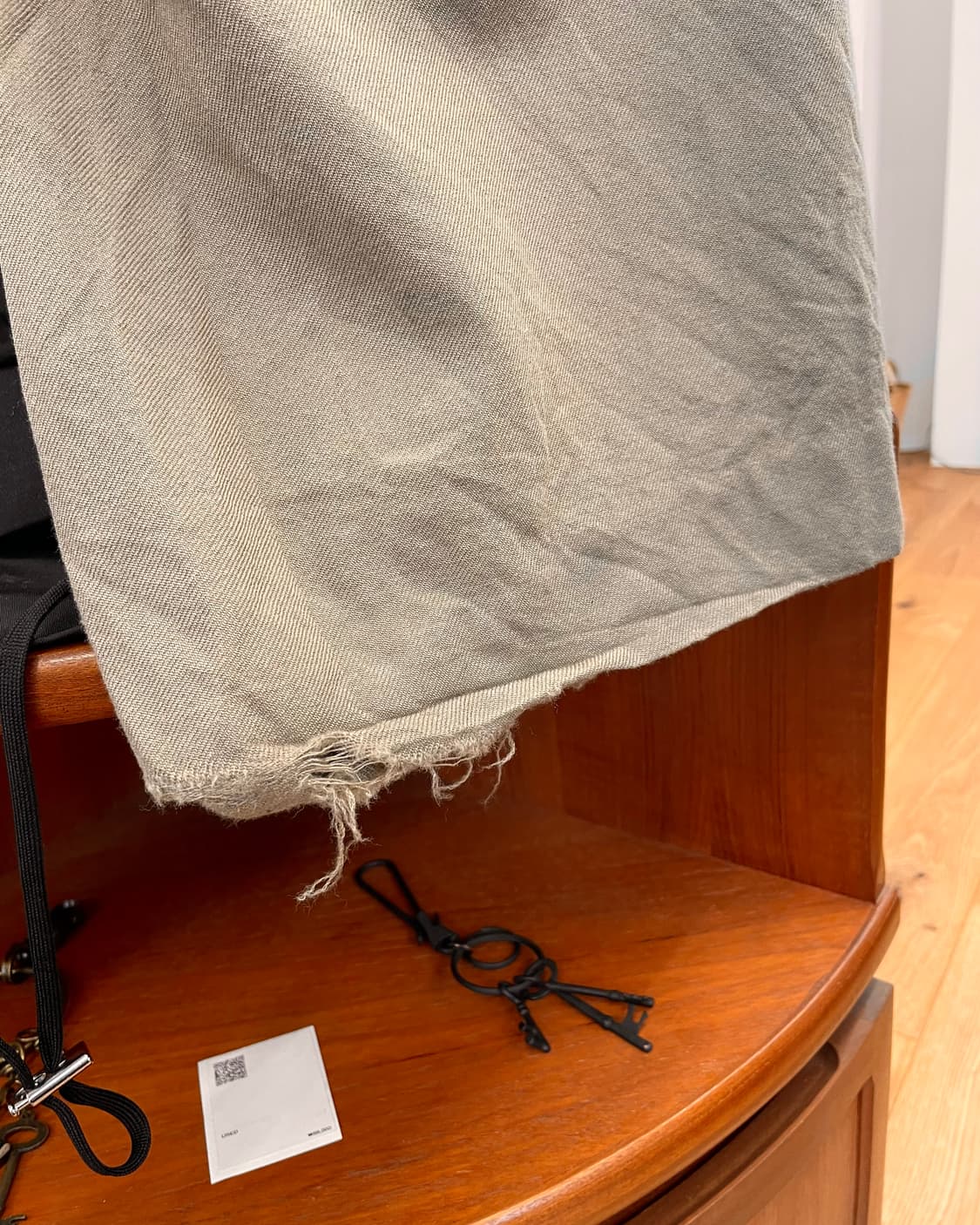 [44] 라프시몬스 와이드 울 팬츠 상품이미지7