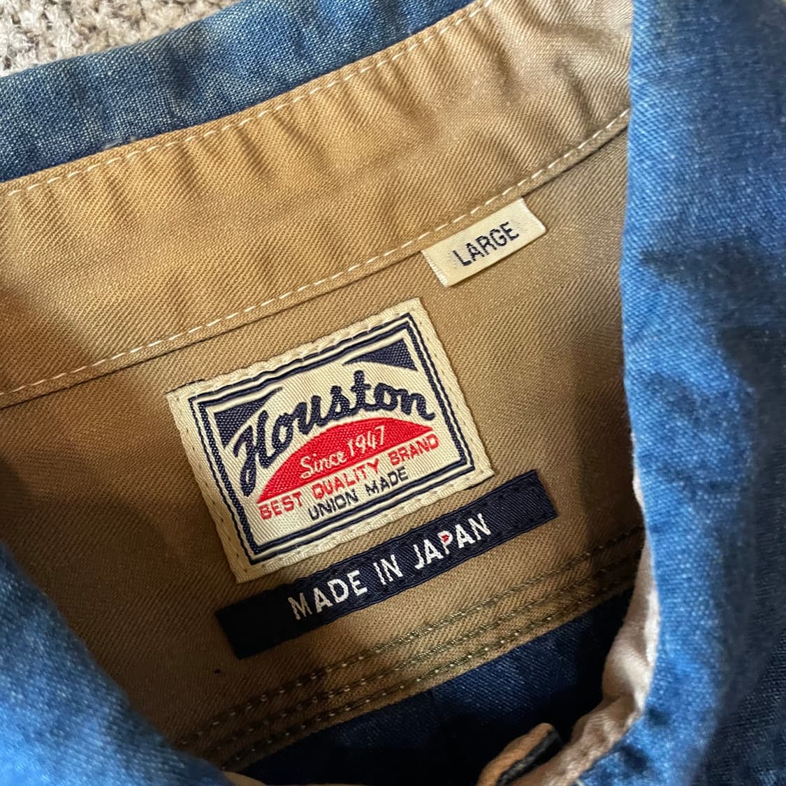 휴스턴 샴브레이 셔츠 상품이미지5