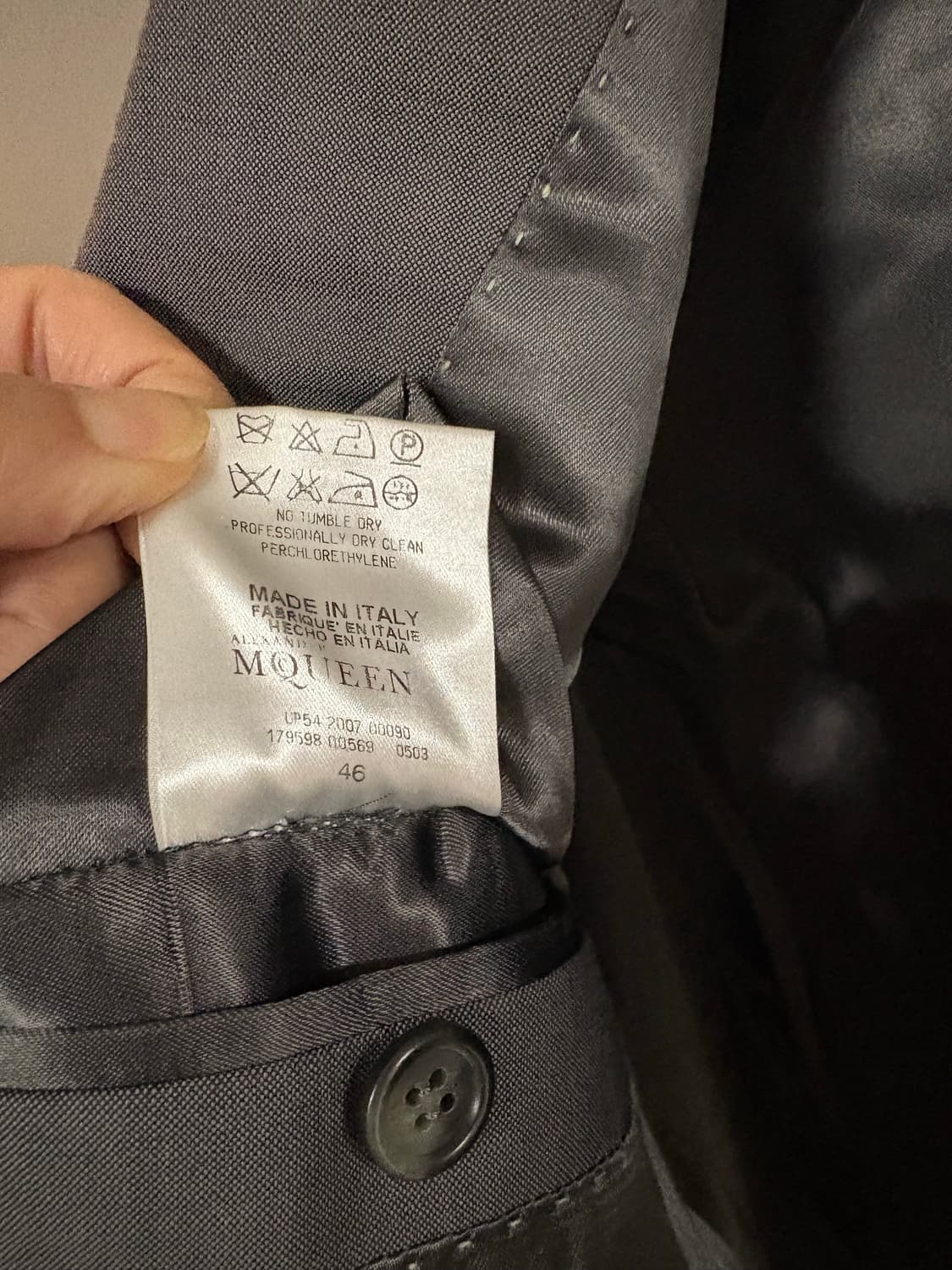 알렉산더 맥퀸 블레이저 자켓  상품이미지4