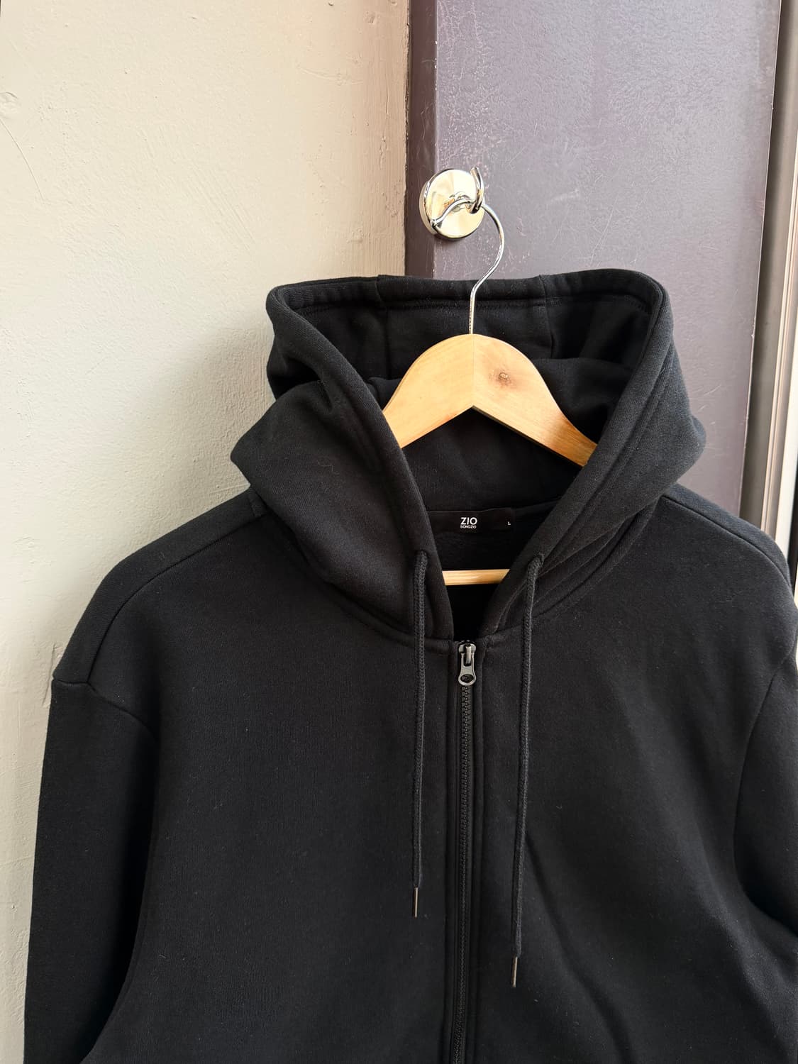 L/ 송지오 홀로그램 백로고 후드티 상품이미지3