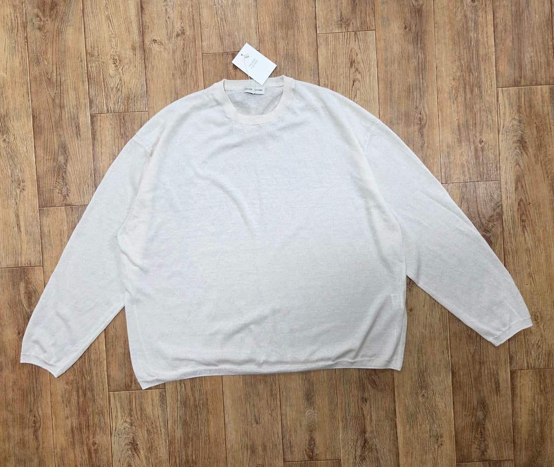 파사드패턴(FACADE PATTERN) 보이핏 린넨니트 프리사이즈 새상품 상품이미지6