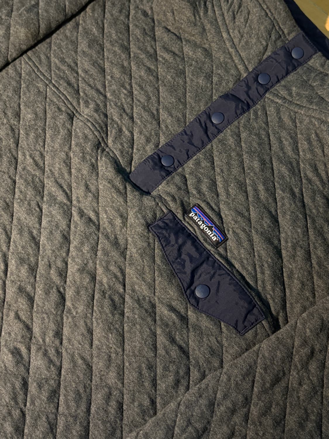 (XL) 파타고니아 오가닉코튼 퀄팅 스냅T 상품이미지6