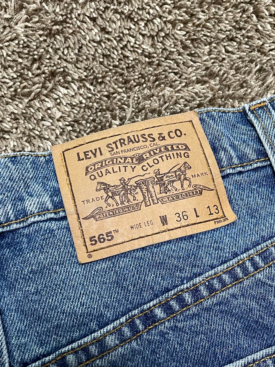 90s vintage USA levis 565 shorts jorts 상품이미지6