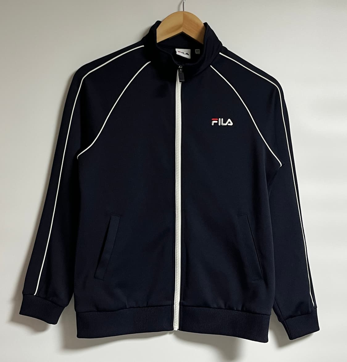 휠라 네이비 트랙 져지 트랙탑 S 상품이미지1