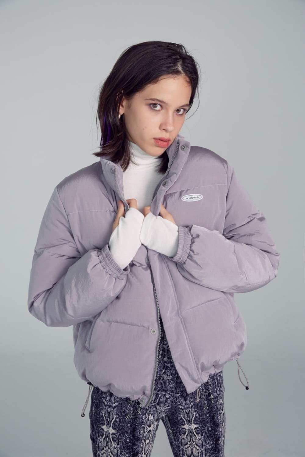 sculptor 스컬프터 리버시블 양면 여성 패딩 라벤더 S 상품이미지1