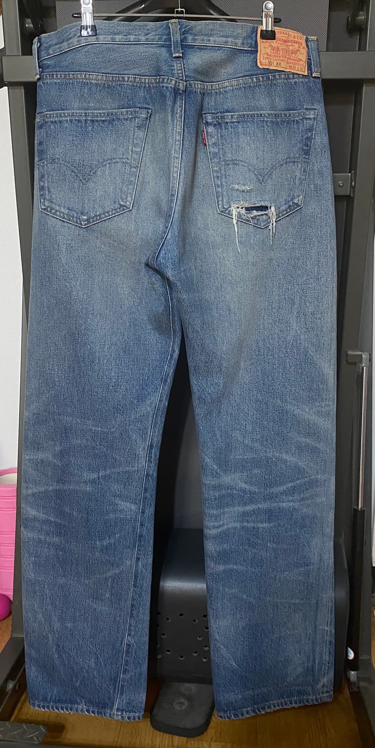 [32x32] 리바이스 LVC 1955 501 sutro 셀비지 데님진 상품이미지6