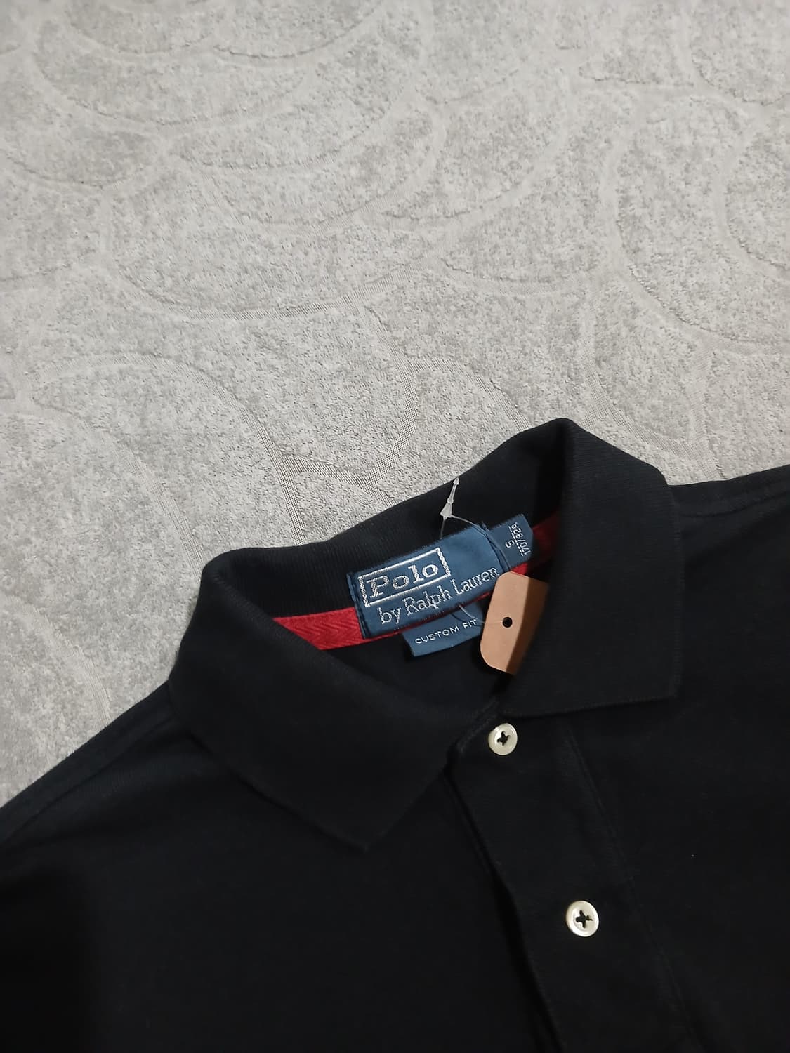 폴로 랄프로렌 블랙 반팔 카라티-S (170/92A)
 상품이미지3