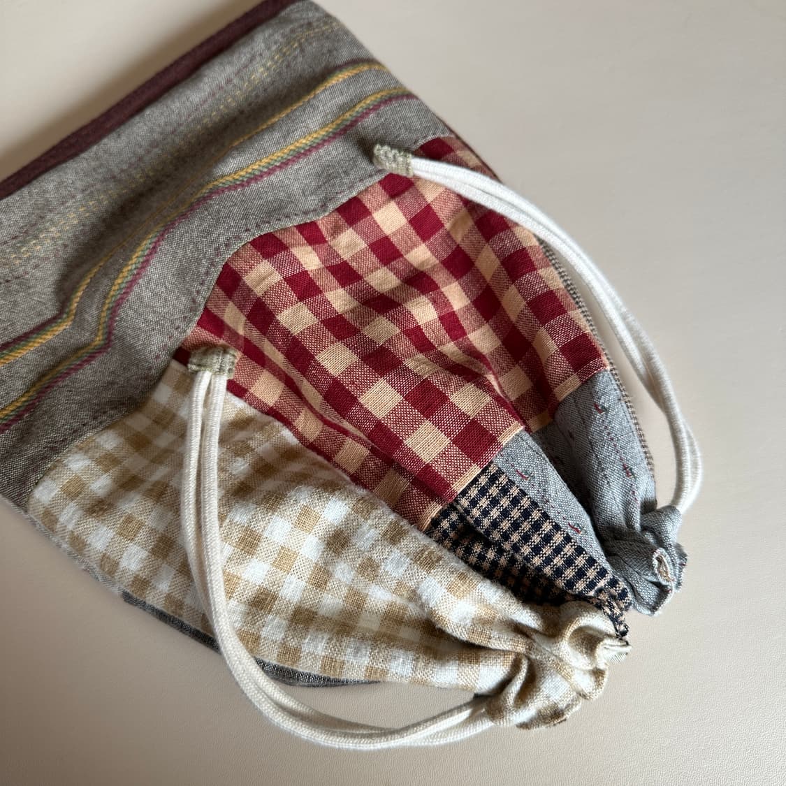 스트링파우치 / 끈주머니 / 천가방 / 여행파우치 상품이미지2