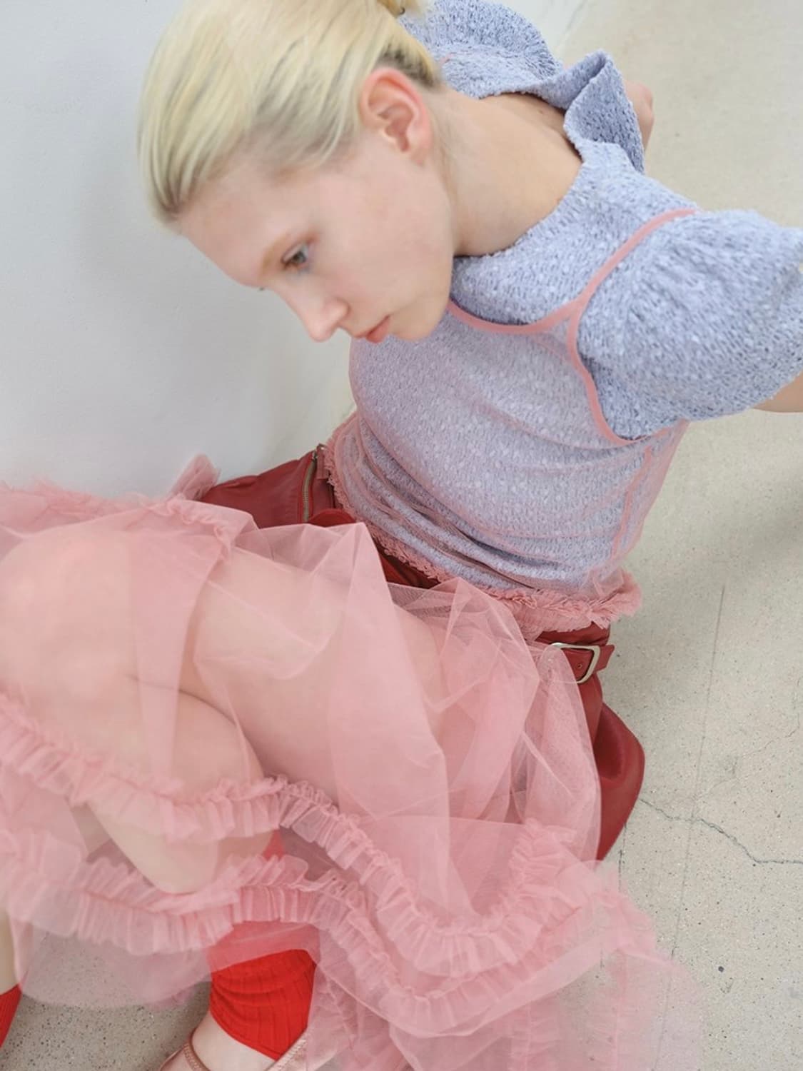 아옵트 레이어드 원피스 상품이미지1