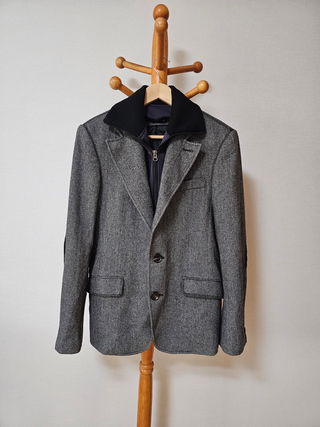 COBALT by CHRIS HAN 남성용  헤링본 자켓 (사이즈 100 상품이미지10