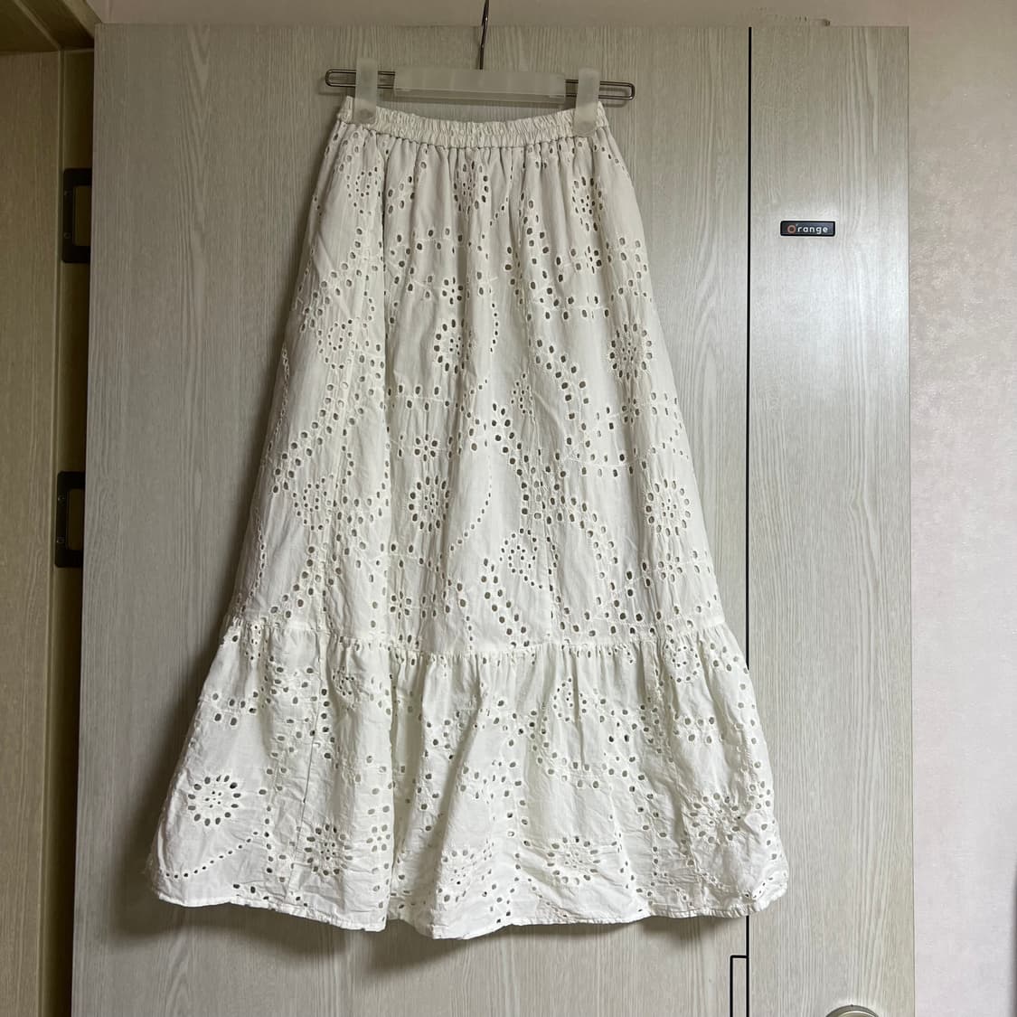 일본빈티지 gu 펀칭레이스 스커트 상품이미지1