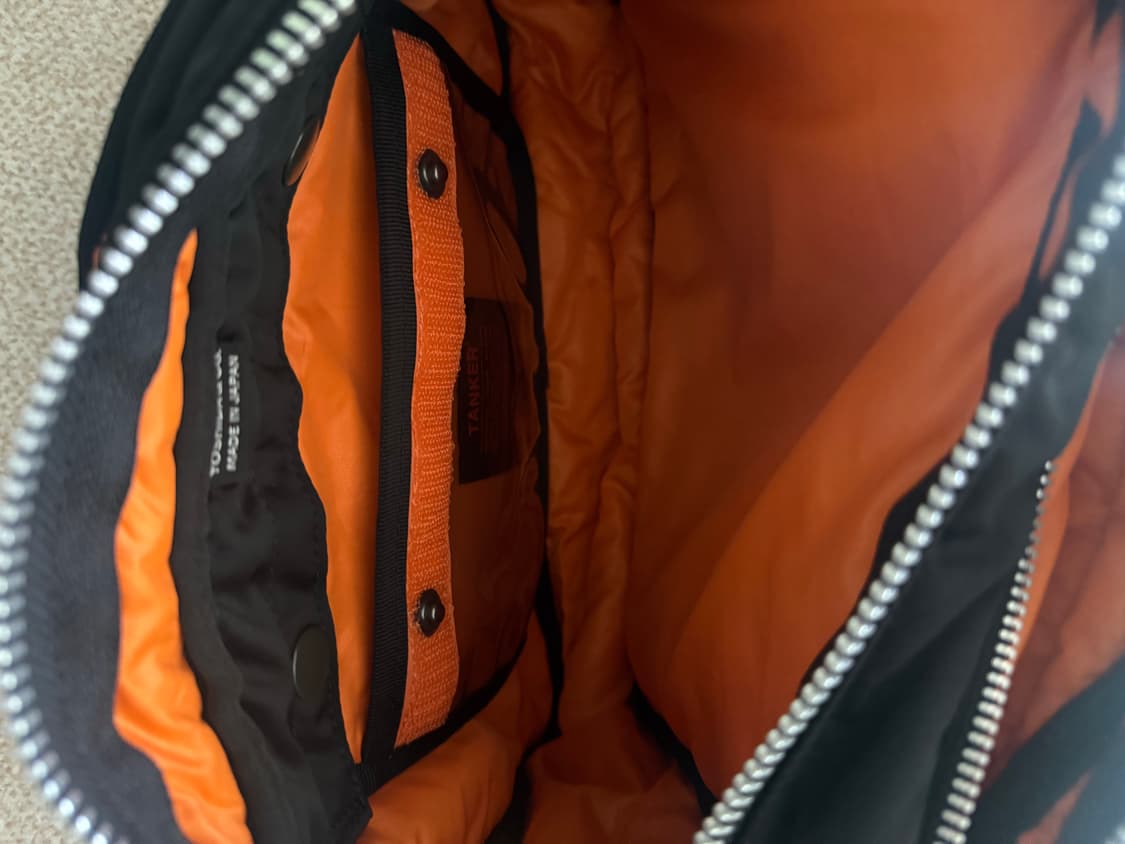 포터 올 뉴 탱커 슬링백 집 라지 블랙 상품이미지3