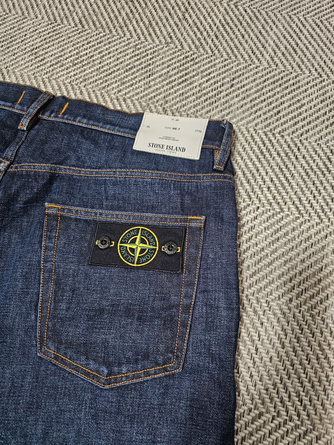 스톤아일랜드 데님 청바지 상품이미지3