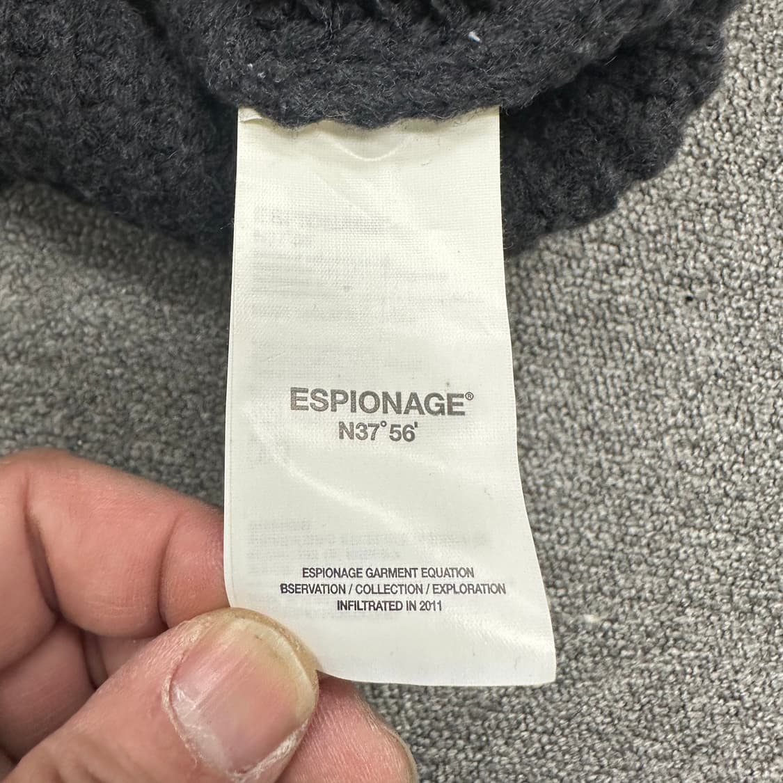 에스피오나지 헤비울 니트 상품이미지4