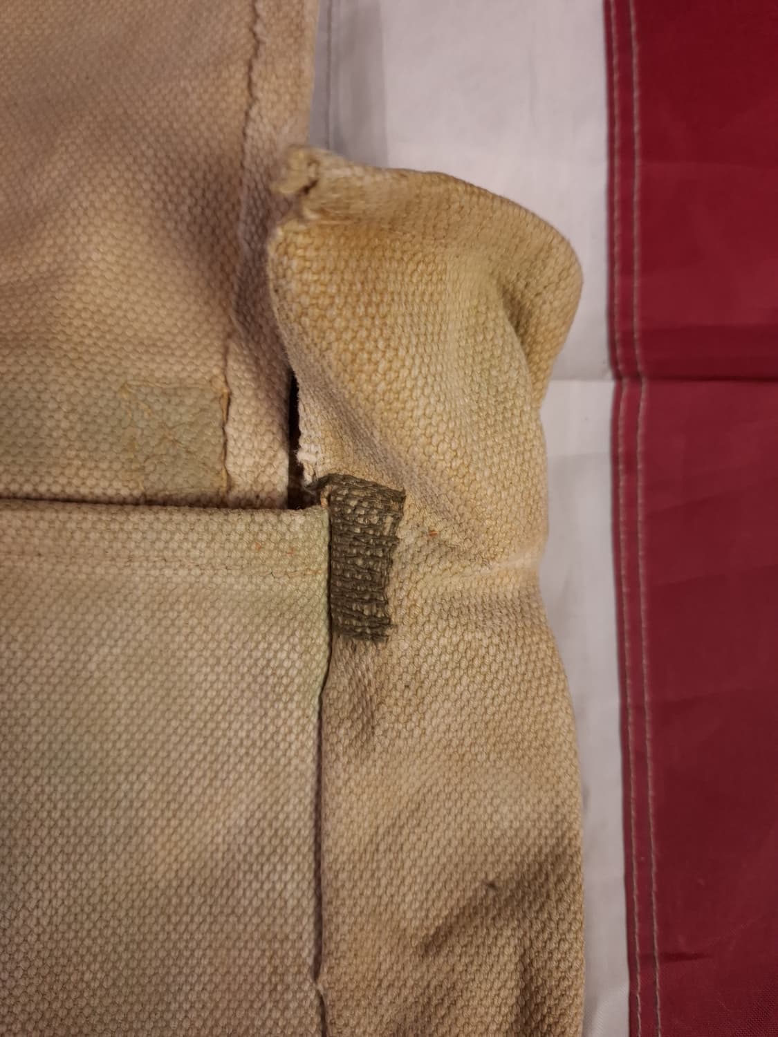 오리지날 WW2 40's P37 영국군 캔버스 백 상품이미지3