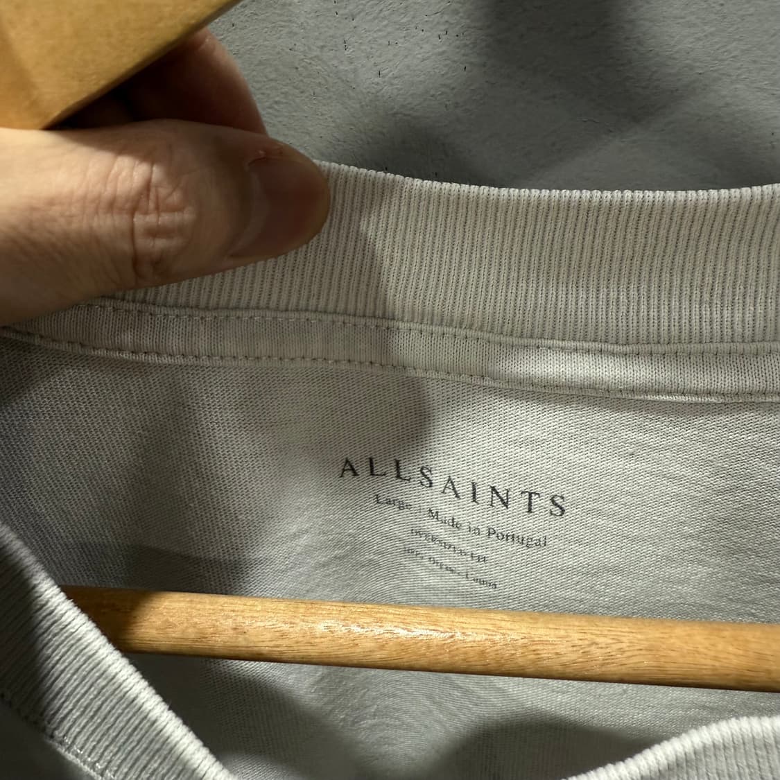 L 올 세인츠 ALLSAINTS 반팔 티셔츠 상품이미지4