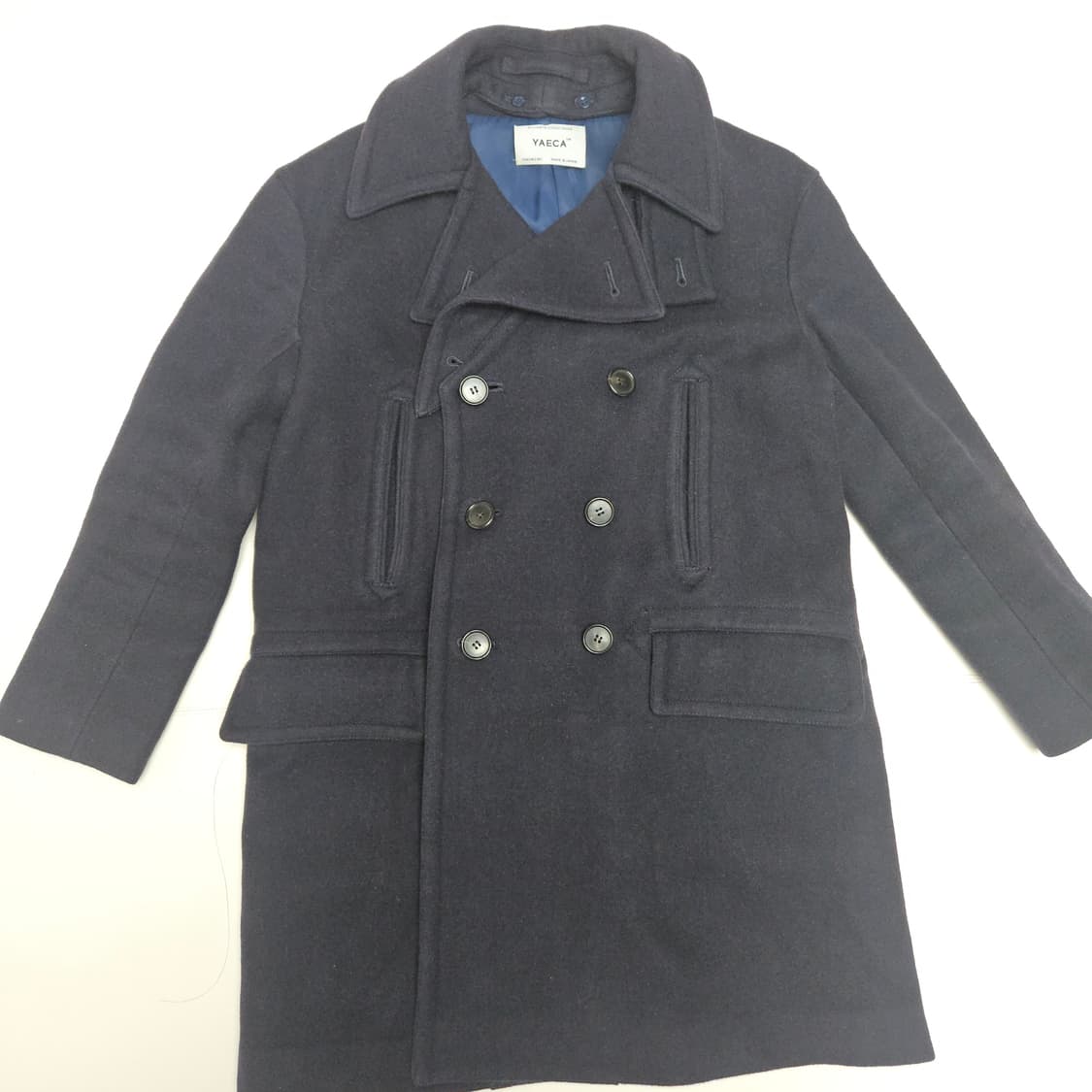 (무료배송) 야에카 울 피코트 / 네이비 / S사이즈 상품이미지2