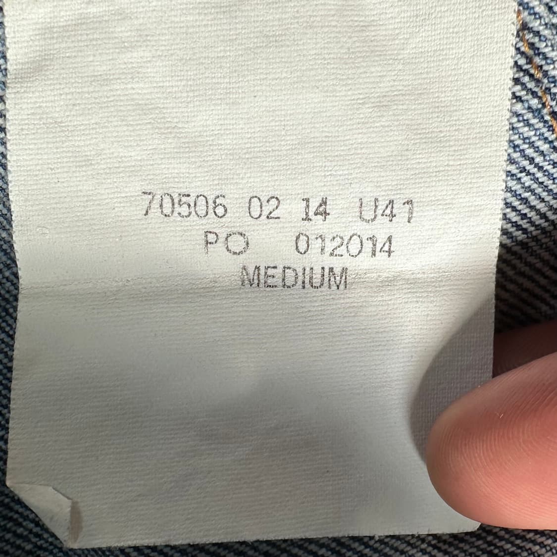 14s 리바이스 3rd 데님 트러커 자켓 (va.102) 상품이미지6