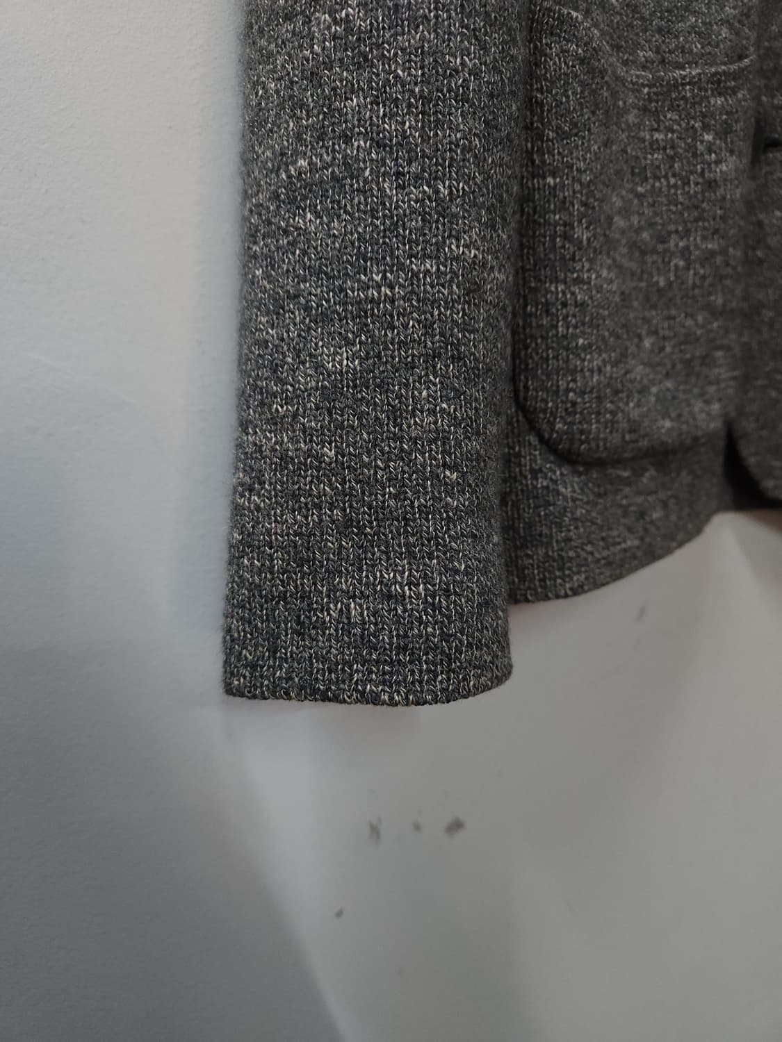 라코스테 테일러드 울 가디건 _ 차콜 상품이미지6