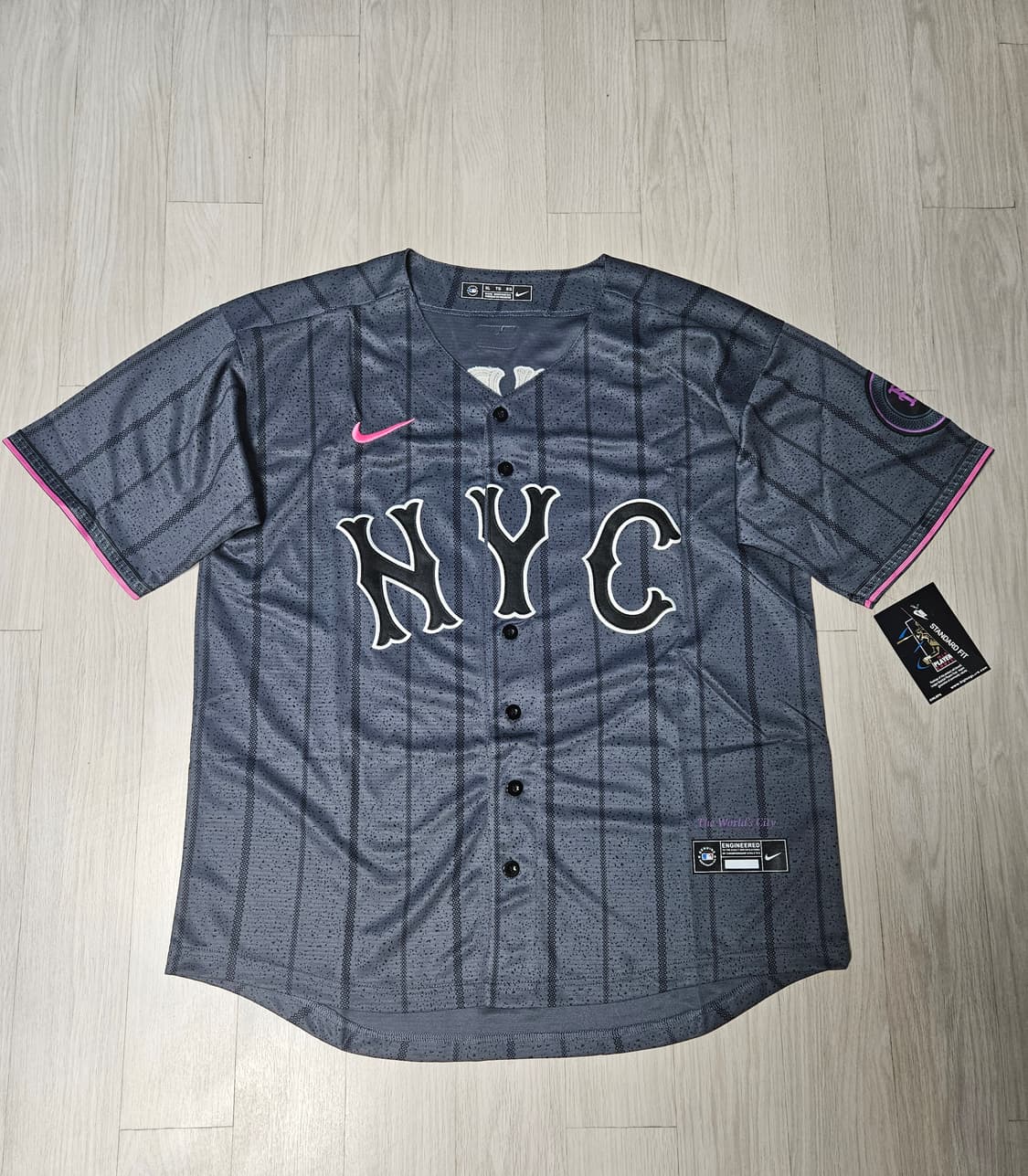 Nike mlb NY 뉴욕  블록코어룩 져지 상품이미지1