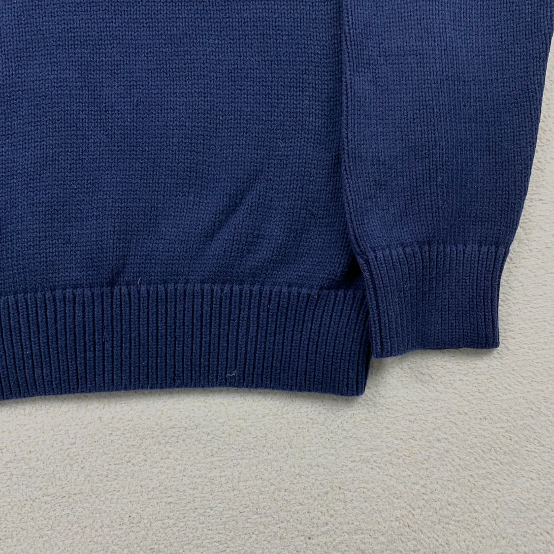 폴로 랄프로렌 RL 인타르시아 로고 니트 네이비 상품이미지5