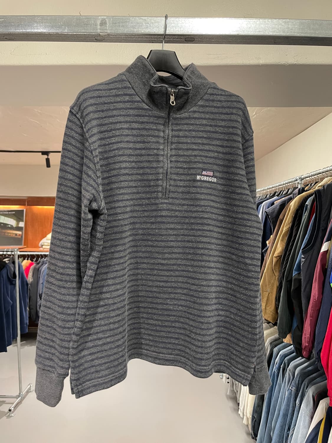 맥그리거 반집업 맨투맨 상품이미지4