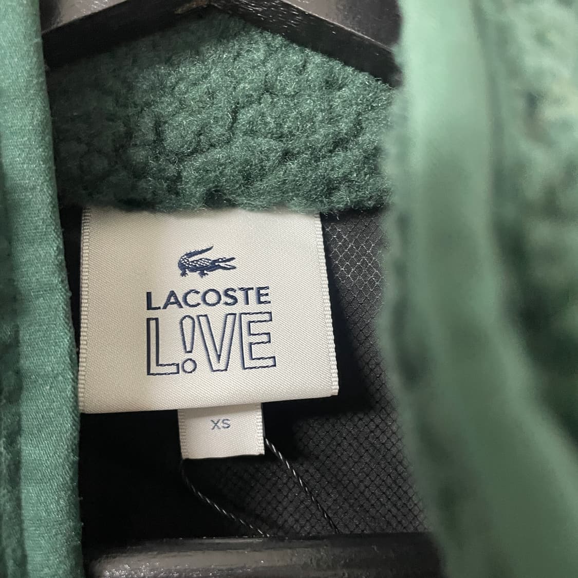 라코스테 라이브 후리스 조끼 그린 XS 상품이미지5