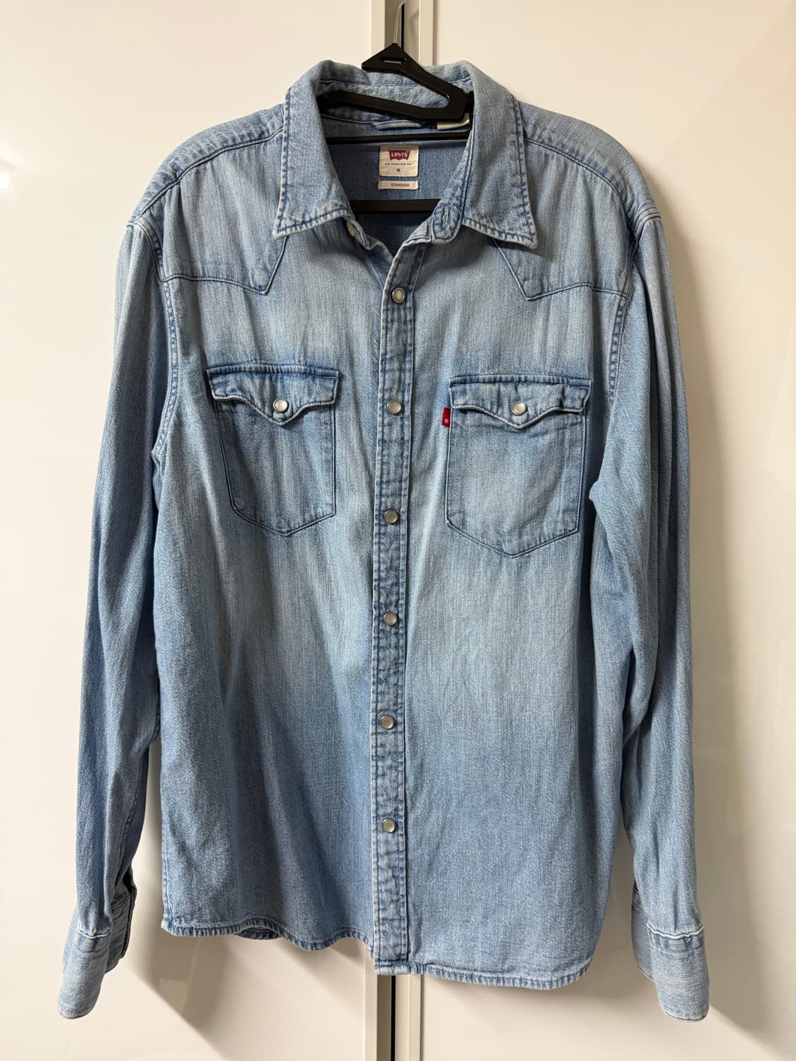 리바이스 웨스턴 셔츠 데님 셔츠 상품이미지1