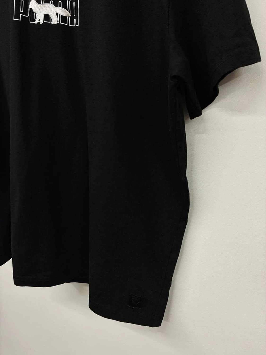 푸마x메종키츠네 로고 프린트 오버 코튼 반팔 티셔츠 PN9771 상품이미지4