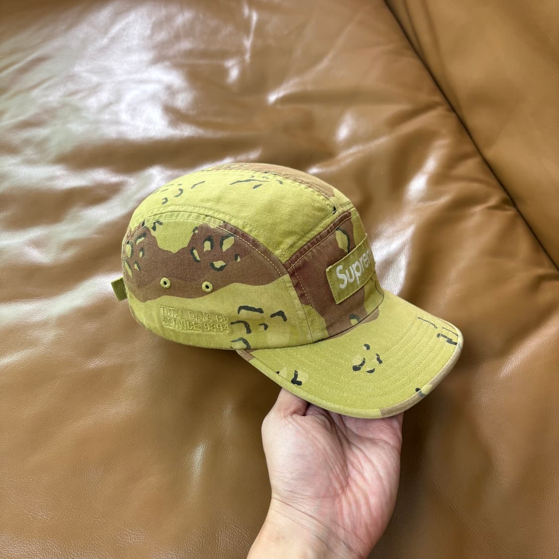 Supreme 슈프림 오버다이드 카모 카키 캠프캡 모자 Camo 상품이미지3