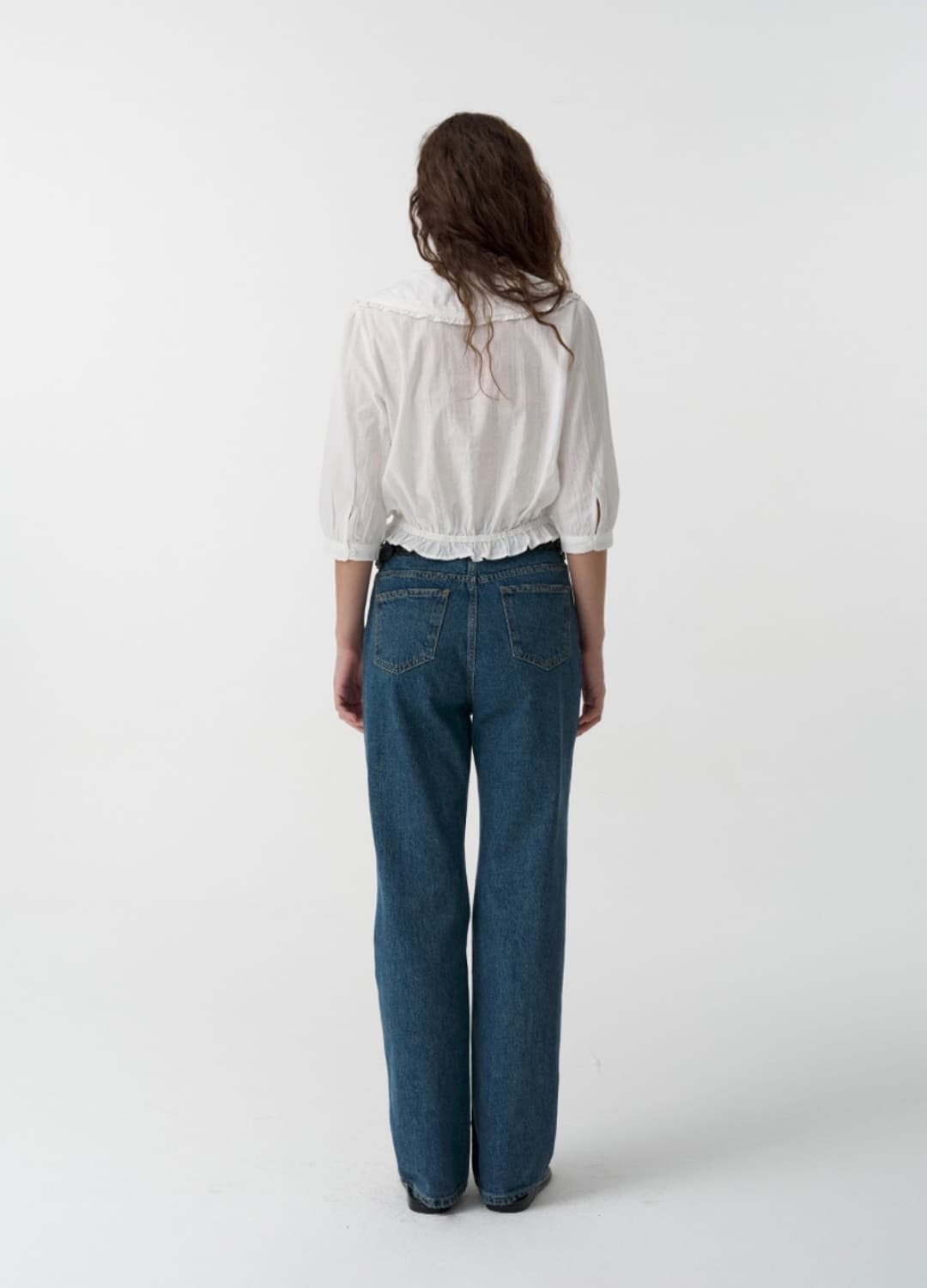 더바넷 코티지 러플 블라우스 Cottage Ruffle Blouse 상품이미지3