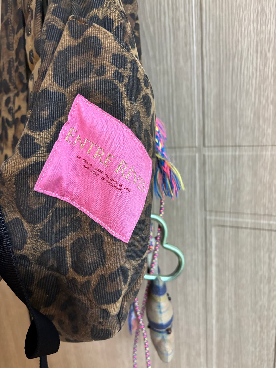 앙트레브 레오파드 백팩 상품이미지4