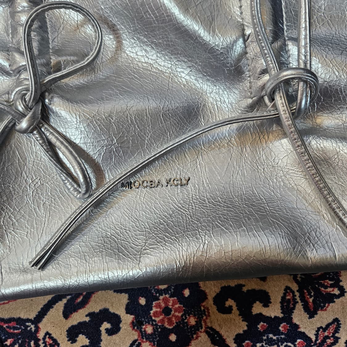 3Way 리본 실버 셔링백  상품이미지4