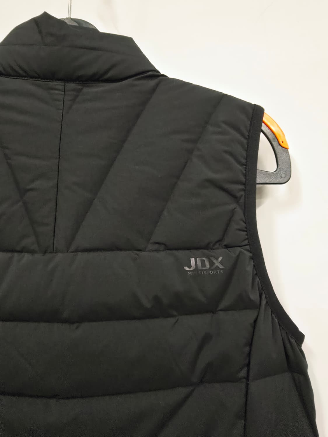 JDX 블랙 경량 패딩 조끼 상품이미지6