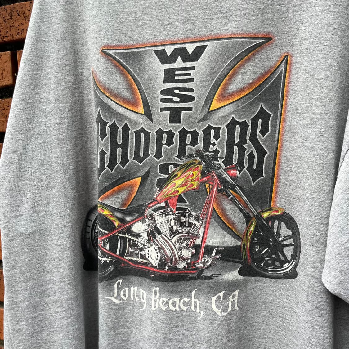 00s 웨스트코스트차퍼스 플레임 롱슬리브 (115) 상품이미지5