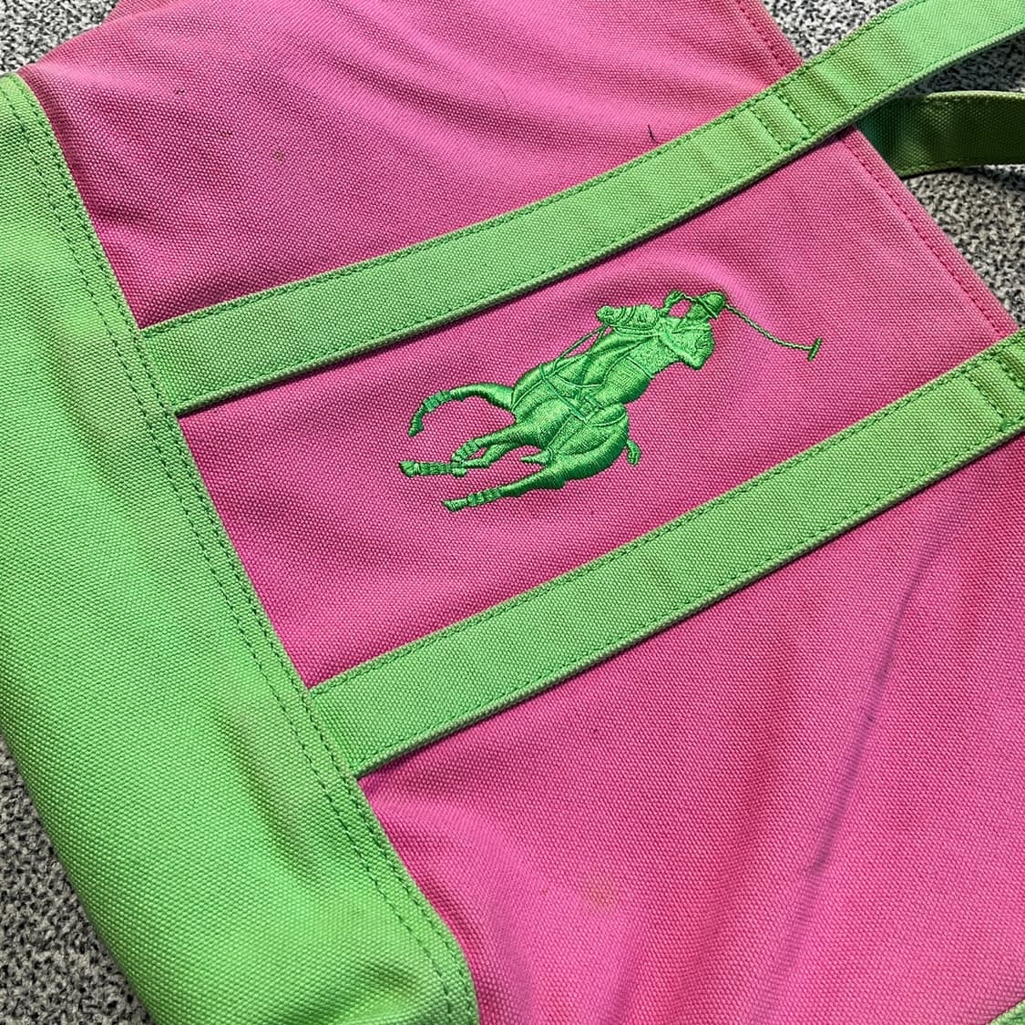 폴로 캔버스 토트백 상품이미지7