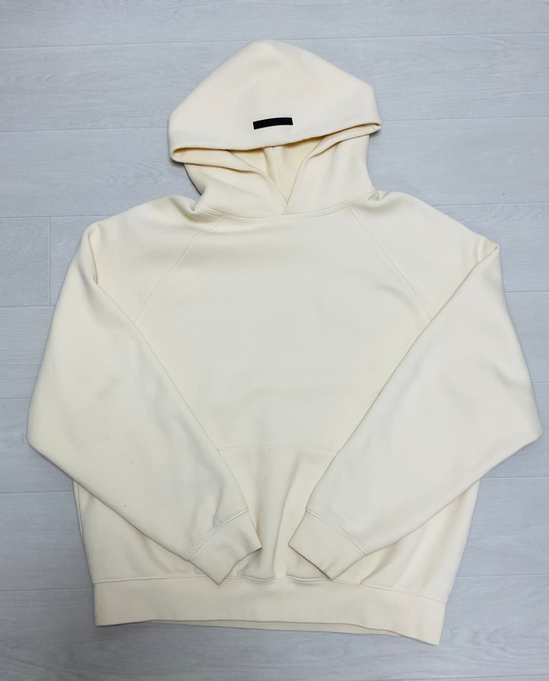 에센셜 피어오브갓 백로고 후드티 상품이미지2