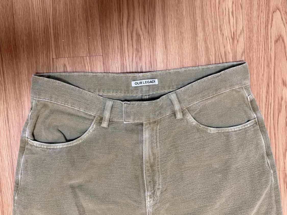 Our legacy khaki Green Brushed Cotton 상품이미지2